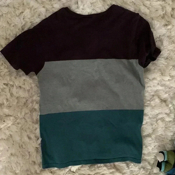 Topman Mens T-shirt purple/grey/green size M - Picture 4 of 5